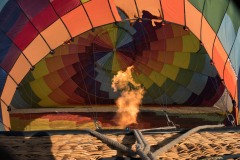 Hanne på ballonfærd 2018